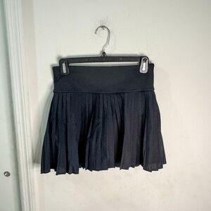 Fabletics Black Pleated Activewear Skort, size XS